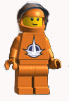 Orange Astronaut