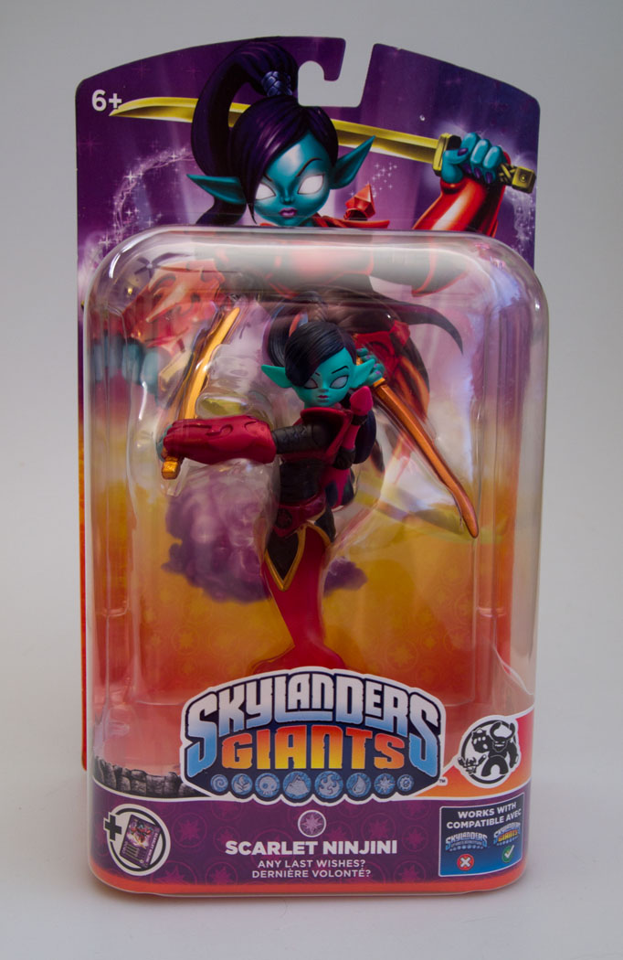 activision skylanders giants scarlet ninjini