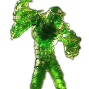 clear green creature