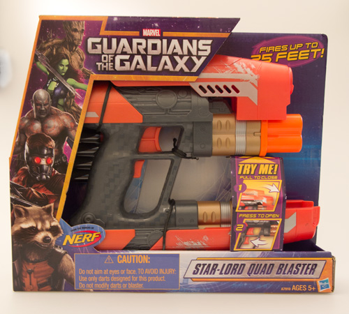 guardians of the galaxy star lord blaster