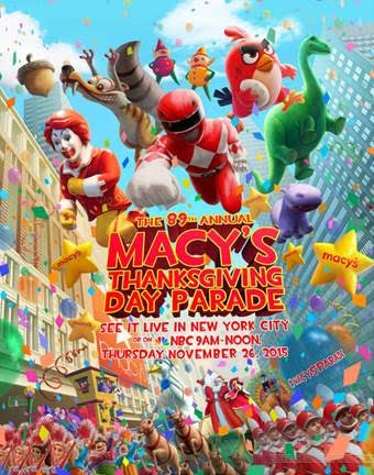 macys parade poster