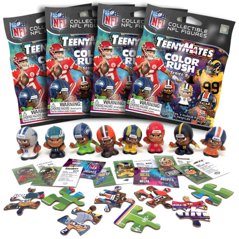 2020 nfl teenymates football gift set