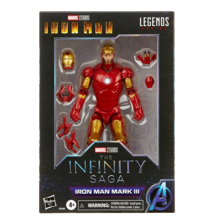 marvel legends infinity saga ironman and thanos