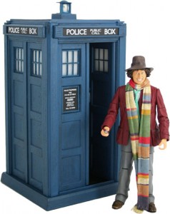 4th Doctor and TARDIS