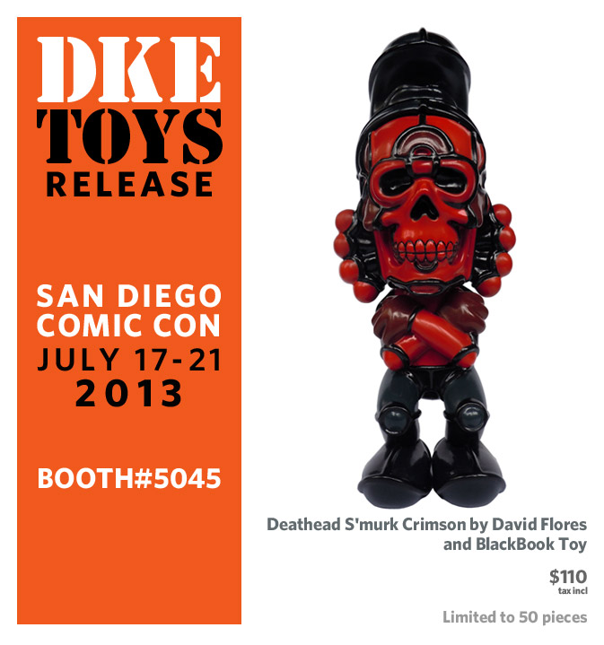 DKE Toys Deathead smurk crimson 2