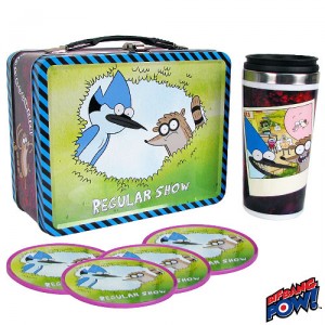 Regular Show Tin Tote Set