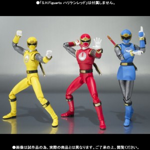 figuarts blue red yellow wind ranger