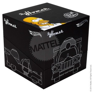 MattyCollector 2014 SDCC Hot Wheels Homer Boxed