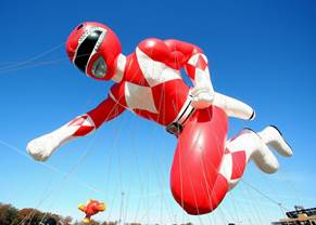 Red Ranger Balloon