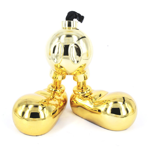 kidrobot gold chrome mighty jaxx friendly fire