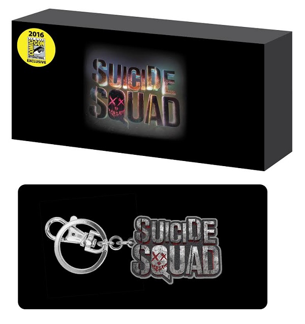 monogram cc16 suicide squad keychain