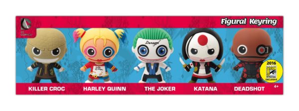 monogram cc16 suicide squad keychains