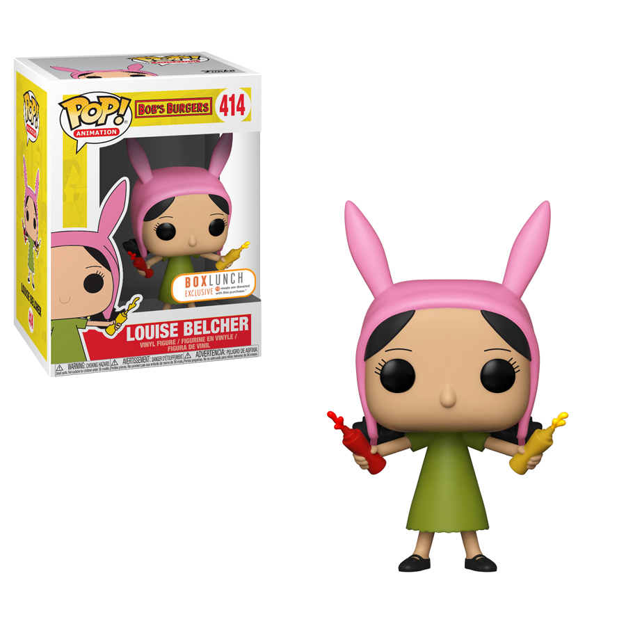 BoxLunch Offers Exclusive Bob&#39;s Burgers Louise Pop! To Benefit Feeding America&#39;s Hunger Action ...