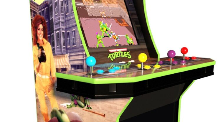 Arcade1up S Tmnt Scale Arcade Machine Now Available At Walmart