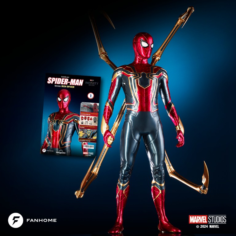 Fanhome Annouces Build-Up Model of Iron Spider – AwesomeToyBlog