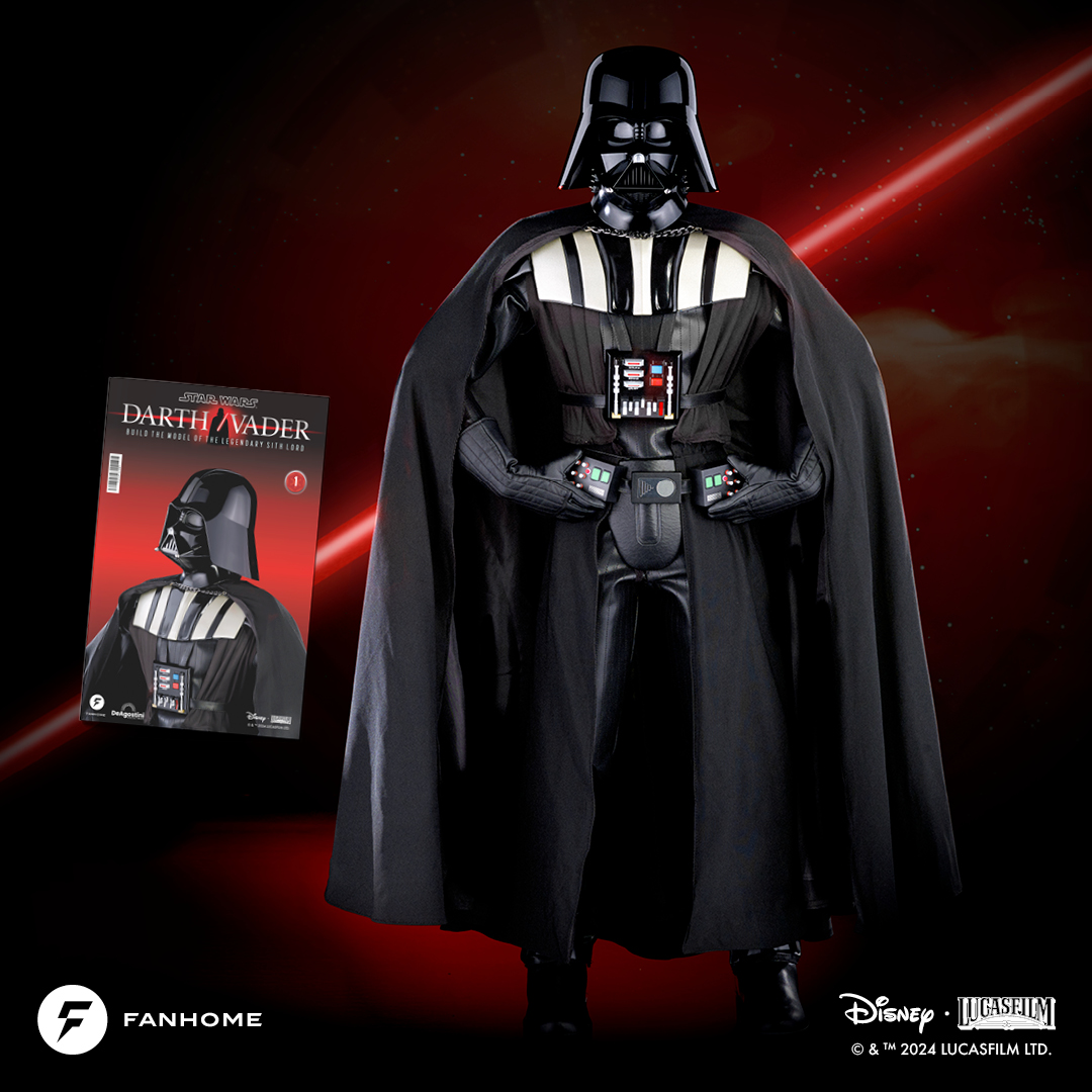 Fanhome Introduces Build-Up Model of Darth Vader – AwesomeToyBlog